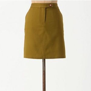Anthropologie [Vanessa Virginia] Pickstiched Skirt